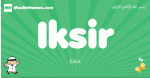 Iksir arabic boys name and meaning, quranic boys name Iksir