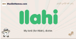 Ilahi muslim boys name and meaning, islamic boys name Ilahi