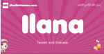 Ilana arabic girls name and meaning, muslim girl name Ilana