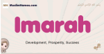 Imarah muslim girls name and meaning, islamic girls name Imarah