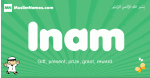 Inam arabic boys name and meaning, quranic boys name Inam