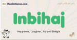 Inbihaj muslim boys name and meaning, islamic boys name Inbihaj
