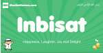Inbisat arabic boys name and meaning, quranic boys name Inbisat