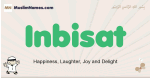 Inbisat muslim boys name and meaning, islamic boys name Inbisat