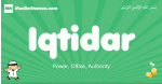 Iqtidar arabic boys name and meaning, quranic boys name Iqtidar
