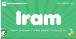 Iram arabic girl name and meaning, quranic girls name Iram