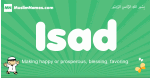 Isad arabic boys name and meaning, quranic boys name Isad