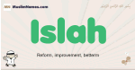 Islah muslim boys name and meaning, islamic boys name Islah