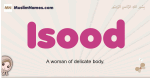 Isood muslim girls name and meaning, islamic girls name Isood