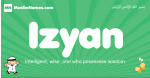 Izyan arabic boys name and meaning, quranic boys name Izyan