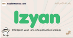 Izyan muslim boys name and meaning, islamic boys name Izyan