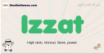 Izzat muslim boys name and meaning, islamic boys name Izzat