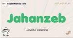Jahanzeb muslim boys name and meaning, islamic boys name Jahanzeb