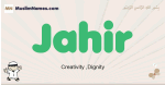 Jahir muslim boys name and meaning, islamic boys name Jahir