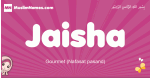 Jaisha arabic girls name and meaning, muslim girl name Jaisha