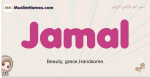 Jamal muslim girls name and meaning, islamic girls name Jamal