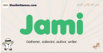 Jami muslim boys name and meaning, islamic boys name Jami