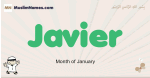 Javier muslim boys name and meaning, islamic boys name Javier