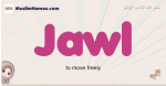 Jawl muslim girls name and meaning, islamic girls name Jawl
