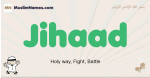 Jihaad muslim boys name and meaning, islamic boys name Jihaad