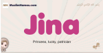 Jina muslim girls name and meaning, islamic girls name Jina