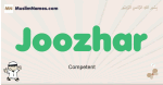 Joozhar muslim boys name and meaning, islamic boys name Joozhar