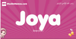 Joya arabic girls name and meaning, muslim girl name Joya