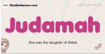 Judamah muslim girls name and meaning, islamic girls name Judamah
