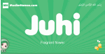Juhi arabic girl name and meaning, quranic girls name Juhi