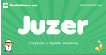 Juzer arabic boys name and meaning, quranic boys name Juzer