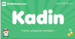 Kadin arabic boys name and meaning, quranic boys name Kadin