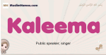 Kaleema muslim girls name and meaning, islamic girls name Kaleema
