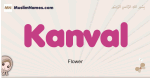 Kanval muslim girls name and meaning, islamic girls name Kanval