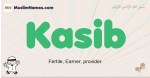 Kasib muslim boys name and meaning, islamic boys name Kasib