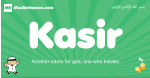 Kasir arabic boys name and meaning, quranic boys name Kasir