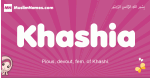 Khashia arabic girls name and meaning, muslim girl name Khashia