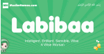 Labibaa arabic girl name and meaning, quranic girls name Labibaa