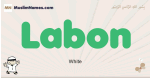 Labon muslim boys name and meaning, islamic boys name Labon
