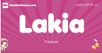 Lakia arabic girls name and meaning, muslim girl name Lakia