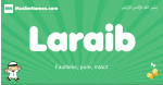 Laraib arabic boys name and meaning, quranic boys name Laraib