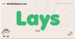 Lays muslim boys name and meaning, islamic boys name Lays