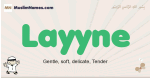 Layyne muslim boys name and meaning, islamic boys name Layyne