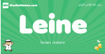 Leine arabic boys name and meaning, quranic boys name Leine