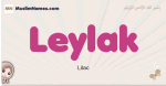 Leylak muslim girls name and meaning, islamic girls name Leylak