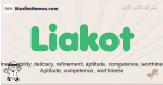 Liakot muslim boys name and meaning, islamic boys name Liakot