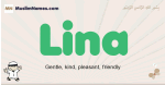 Lina muslim boys name and meaning, islamic boys name Lina