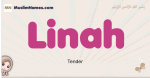 Linah muslim girls name and meaning, islamic girls name Linah