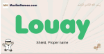 Louay muslim boys name and meaning, islamic boys name Louay