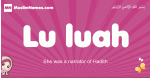 Lu-luah arabic girls name and meaning, muslim girl name Lu-luah