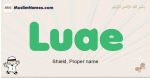 Luae muslim boys name and meaning, islamic boys name Luae